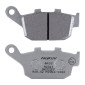 PLAQUETTE DE FREIN NISSIN POUR TRIUMPH 600 DAYTONA 2003>2005 AR, 675 DAYTONA 2011> AR, 675 STREET-TRIPLE 2008>2015 AR (2P-204NS) (SEMI METAL) 4044079100502