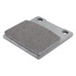 PLAQUETTE DE FREIN NISSIN POUR SUZUKI 600 GSF BANDIT 1995>2004 AR, 650 SV 1999>2002 AR, 750 GSX F 1989>2006 AR (2P-213NS) (SEMI METAL) 4044079100571