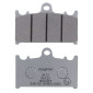 PLAQUETTE DE FREIN NISSIN POUR KAWASAKI 600 ZX-6 R NINJA 1994>1997 AV / SUZUKI 1250 GSF BANDIT 2007>2012 AV, 750 GSX-R 2000>2003 AV (L 70mm - H 46mm - P 8mm) (2P-214NS) (SEMI METAL) 4044079100588