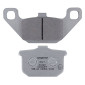 PLAQUETTE DE FREIN NISSIN POUR KAWASAKI 400-500 EN AV, 550-600-750-900-1000-1100 GPZ AV-AR, 750-800-1500 VN AV, 600-750-1100-1300 Z AV-AR (2P-241NS) (SEMI METAL) 4044079100724