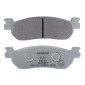 PLAQUETTE DE FREIN NISSIN POUR MBK 250 SKYLINER 2000>2003, 400 SKYLINER 2004> AR / YAMAHA 125 XMAX 2013>2017, 250 XMAX 2011>2016 AR, 600 YZF-R6 1999>2002 AR (2P-266NS) (SEMI METAL) 4044079100861
