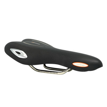 SELLE ROYAL LOOKIN ATHLETIC GEL VISIBLE NOIR 279x160mm 440g 8021890619273