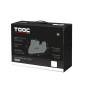 HOUSSE/BACHE DE PROTECTION MOTO TAAC EASY POLYESTER HYDROFUGE TAILLE XL GRIS (222x90x136cm) (SANGLE ANTI-FLOTTEMENT/OEILLET ANTIVOL) 8026492192742