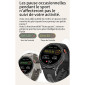 MONTRE GPS / COMPTEUR iGPSPORT LW10 ARGENT TITANE- CALORIES / FREQUENCE CARDIAQUE / SOMMEIL / NOTIFICATIONS ET PLUS DE 45 ALGORITHMES SANTE 6970817351562