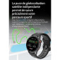 MONTRE GPS / COMPTEUR iGPSPORT LW10 ARGENT TITANE- CALORIES / FREQUENCE CARDIAQUE / SOMMEIL / NOTIFICATIONS ET PLUS DE 45 ALGORITHMES SANTE 6970817351562