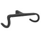 CINTRE ROUTE ITM CH1R CARBONE MAT L 44 EXTERIEUR (AXE-AXE 42cm) AVEC POTENCE INTEGREE L 120mm D 28.6mm POUR PASSAGE CABLE INTERNE 4710601212684