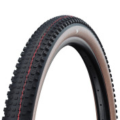 PNEU VTT / VAE 29 X 2.40 SCHWALBE RICK XC NOIR TLR SUPER RACE (62-622) TUBELESS READY FLANC TRANSPARENT HOMOLOGUE VAE E25 (POIDS MAX 125kgs) 4026495927604