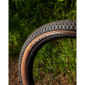 PNEU VTT / VAE 29 X 2.40 SCHWALBE RICK XC NOIR TLR SUPER RACE (62-622) TUBELESS READY FLANC TRANSPARENT HOMOLOGUE VAE E25 (POIDS MAX 125kgs) 4026495927604