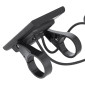 COMPTEUR / DISPLAY AVEC UNITE DE COMMANDE VAE BAFANG DP C18 UART POUR MOTEUR CENTRAL NOIR (SUPPORT 22,2/25 mm LONGUEUR CABLE 850 mm) 3700948301357
