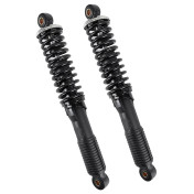 AMORTISSEUR CYCLO PEUGEOT 103/MBK 51 REGLABLE NOIR (ENTRAXE 320 mm) (PAIRE) -SELECTION P2R- 3700948302170