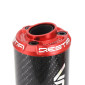 SILENCIEUX 50 A BOITE VOCA EVO BESTIA RD30400 CARBONE EMBOUT ANODISE ROUGE POUR ROOKIE, CHROMED, SCR, MK, BARIKIT 3700948305447