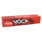 SILENCIEUX 50 A BOITE VOCA EVO BESTIA RD30400 CARBONE EMBOUT ANODISE ROUGE POUR ROOKIE, CHROMED, SCR, MK, BARIKIT 3700948305447