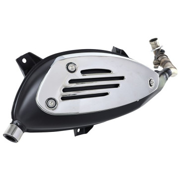 SILENCIEUX/ECHAPPEMENT COMPLET ORIGINE PIAGGIO 125 GTS E3 2007>2016 -8765495-
