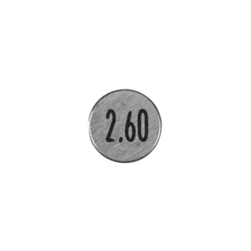 VALVE SHIM "PIAGGIO GENUINE PART" (2.60mm) FOR ALL 50cc/4 stroke SCOOTERS -CM144321-