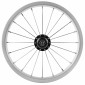 ROUE CITY PATIN 350A ARRIERE JANTE ALU MOYEU ACIER AXE PLEIN ROUE LIBRE 1V