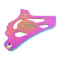 CACHE PIGNON 50 A BOITE ARTEK POUR MINARELLI 50 AM6/BETA 50 RR/RIEJU 50 MRT/SHERCO 50 SM-R, SE-R ALU CNC NEO-CHROME 3700948292372