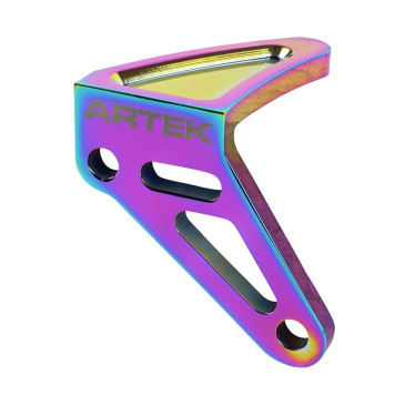 ARTEK CLUTCH ROD STOP 50 GEARBOX FOR MINARELLI 50 AM6/BETA 50 RR/RIEJU 50 MRT/SHERCO 50 SM-R, SE-R ALU CNC NEO-CHROME 3700948292495