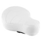 SELLE CYCLO ADAPTABLE PEUGEOT 103 BLANC AVEC SERIGRAPHIE -SELECTION P2R- 3700948304419