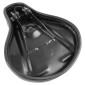 SELLE CYCLO ADAPTABLE PEUGEOT 103 / MBK 51 NOIR (SANS RESSORT) -SELECTION P2R- 3700948304426