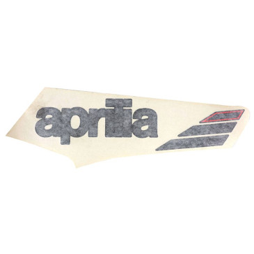 AUTOCOLLANT/STICKER/DECOR "APRILIA" DE FLANC DROIT NOIR ORIGINE PIAGGIO APRILIA 750 SHIVER -2H000345-