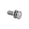 VIS TH (6x16) AVEC RONDELLE ORIGINE PIAGGIO COMMUN A LA GAMME -WQ146B0616F61-