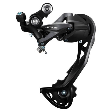 DERAILLEUR ROUTE ARRIERE SHIMANO 9V. ALTUS M2000 POUR TRIPLE PLATEAU NOIR (MONTAGE ATELIER) 3700948302743