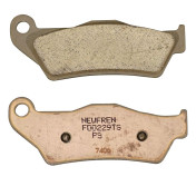 PLAQUETTE DE FREIN NEWFREN POUR BMW 850 R GS 1996>2007 AR, 900 R RT 2005>2013 AR, 1000 S XR 2015> AR, 1100 R R1993>2001 AR, 1150 R RT 2000>2006 AR, 1300 K S 2009>2015 (FD0229TS) (TOURING METAL FRITTE) 8025832414636