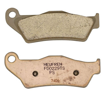PLAQUETTE DE FREIN NEWFREN POUR BMW 850 R GS 1996>2007 AR, 900 R RT 2005>2013 AR, 1000 S XR 2015> AR, 1100 R R1993>2001 AR, 1150 R RT 2000>2006 AR, 1300 K S 2009>2015 (FD0229TS) (TOURING METAL FRITTE) 8025832414636