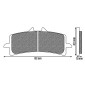 BRAKE PADS NEWFREN FOR APRILIA 1000 RSV4 RF 2015> Front BMW 1200 HP2 2008>2011 Front KTM 1290 SUPERDUKE 2014> Front HONDA 1000 CBR RR 2014> Front (FD0415SP) (SPORT SINTERED) 8025832416050