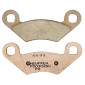 BRAKE PADS NEWFREN FOR POLARIS 400 SPORTSMAN 2001> Front 350 SPORTSMAN 4x4 1993> Front 700 SPORTSMAN 4x4 2002> Front (L 97mm - H 39mm - thk 7mm) (FD0302SV) (OFF ROAD ATV SINTERED) 8025832415138