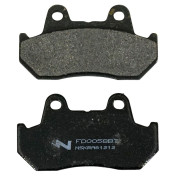 PLAQUETTE DE FREIN NEWFREN POUR HONDA 1100 CB R 1980>1983 AV/AR, 250 CN 1990>1994 AV, 750 VFR MAGNA 1988> AV, 400 CBX C 1983> AV (L 90mm - H 49mm - P 9mm) (FD0058BT) (TOURING ORGANIQUE) 8025832412977