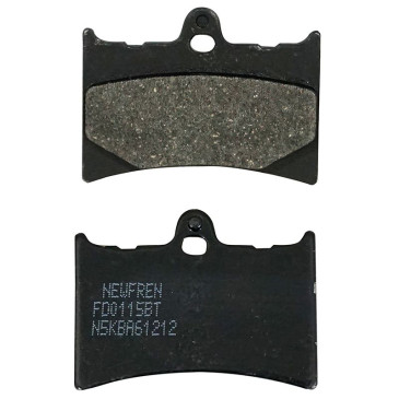 PLAQUETTE DE FREIN NEWFREN POUR APRILIA 125 AF1 EUROPA 1990>1992 AV, 125 RS 1992>2005 AV / KTM 125 EXC 1987> AV-AR, 250 MX AV/AR (L 67.5mm - H 51mm - P 7mm) (FD0115BT) (TOURING ORGANIQUE) 8025832413509