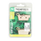 PLAQUETTE DE FREIN NEWFREN POUR APRILIA 450 SXV 2005> AR / BETA 250 RR 2005>2013 AR / KAWASAKI 450 KLX R 2008> AR / YAMAHA 250 WR F 2003> AR, 450 YZ-F 2003> AR (FD0349BD) (DIRT METAL FRITTE) 8025832415527