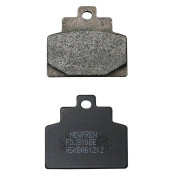 PLAQUETTE DE FREIN NEWFREN POUR PIAGGIO 300-500 MP3 LT BUSINESS 2014> AV, 400 MP3 2022> AV, 530 MP3 AV (FD0510BE) (ELITE ORGANIQUE) 8025832416593