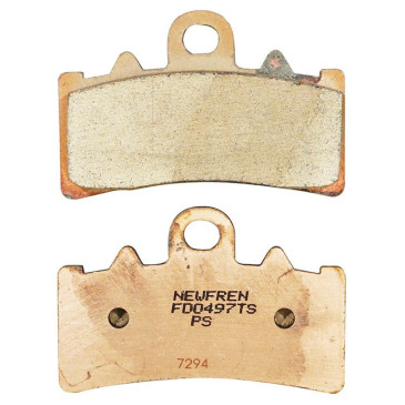 PLAQUETTE DE FREIN NEWFREN POUR BMW 310 G GS 2017> AV, 400 C GT 2019> AV / HUSQVARNA 401 SVARTPILEN 2017> AV / KTM 125 DUKE 2011> AV, 390 ADVENTURE 2020> AV (FD0497TS) (TOURING METAL FRITTE) 8025832416517