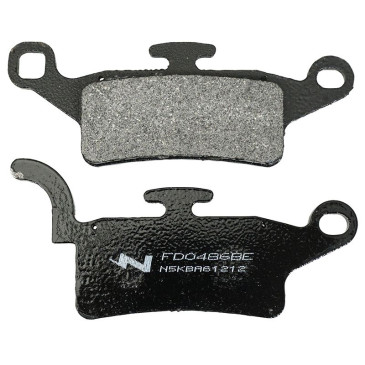 BRAKE PADS NEWFREN FOR YAMAHA 125 BW'S 2010> Front 125 XENTER 2012>2016 Front 150 XENTER 2012>2016 Front (L109.5mm - 113.6mm - H 51mm - 41.2mm - thk 8.8mm) (FD0486BE) (SCOOTER ELITE ORGANIC) 8025832416456