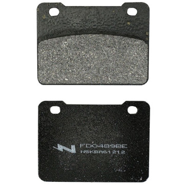 BRAKE PADS NEWFREN FOR SYM 400 MAXSYM 2011> Front 600 MAXSYM 2014> Front 300 WOLF CLASSIC 2015> Front (L 72.6mm - H 53.3mm - thk 8mm) (FD0489BE) (SCOOTER ELITE ORGANIC) 8025832416470
