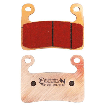 PLAQUETTE DE FREIN NEWFREN POUR BMW 1250 R GS 2019> AV, R GS ADVENTURE 2019> AV, R R 1250 2019> AV, 1000 S RR 2019> AV (FD0540SP) (SPORT TT PRO METAL FRITTE) 8025832416845
