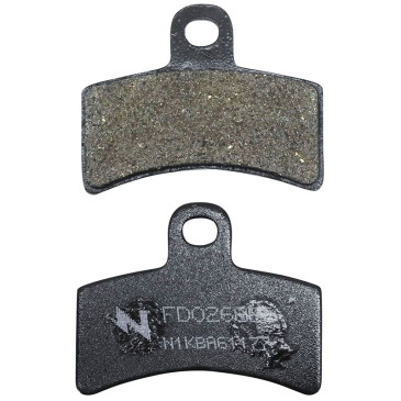 PLAQUETTE DE FREIN NEWFREN POUR GAS GAS 125-200-250-280-320 TXT 2000>2003, 125 PAMPERA 2004> (L 57mm - H 44.5mm - P 6.5mm) (FD0268BD) (DIRT ORGANIQUE) 8025832414988