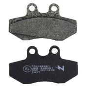PLAQUETTE DE FREIN NEWFREN POUR DERBI SENDA 50 DRD 2003>2004 AV / RIEJU 50 SMX AV, SPIKE 2002>AV / PEUGEOT 50 XR6 2002> AV / BETA 50 RR 1999>2003 AV (FD0162BE) (ELITE ORGANIQUE) 8025832413820