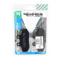 PLAQUETTE DE FREIN NEWFREN POUR DERBI SENDA 50 DRD 2003>2004 AV / RIEJU 50 SMX AV, SPIKE 2002>AV / PEUGEOT 50 XR6 2002> AV / BETA 50 RR 1999>2003 AV (FD0162BE) (ELITE ORGANIQUE) 8025832413820