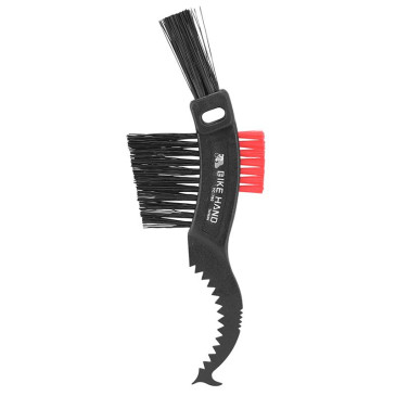 CLEANING BRUSH - NYLON WITH SCRAPPER (FOR CASSETTE, CHAIN, DERAILLEUR, BEARINGS...) 3700948106457