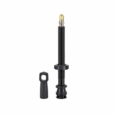 VALVE DE PNEU TUBELESS PRESTA NEWTON COLORI NOIR 60mm 4 TROUS POUR DIFFUSION PREVENTIF (VENDU A L'UNITE) - LIVRE AVEC DEMONTE OBUS 3700948267738