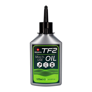 LUBRIFIANT VELO MULTI-USAGE WELDTITE TF2 CYCLE OIL (125ml) ROULEMENT-CABLE 5013863030010