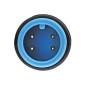 WATERPROOF CONNECTOR FOR E-SCOOTER - 4 pin male (SOLD PER 5) -SELECTION P2R- 7427251492997
