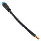 WATERPROOF CONNECTOR FOR E-SCOOTER - 4 pin male (SOLD PER 5) -SELECTION P2R- 7427251492997