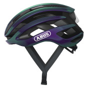CASQUE VELO ADULTE ABUS ROUTE AIRBREAKER FLIP FLOP VIOLET/VERT TAILLE M (52-58cm) REGLAGE MOLETTE 4003318875137