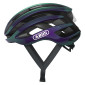 CASQUE VELO ADULTE ABUS ROUTE AIRBREAKER FLIP FLOP VIOLET/VERT TAILLE M (52-58cm) REGLAGE MOLETTE 4003318875137