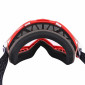 MASQUE/LUNETTES CROSS ADX MX ROUGE/BLANC ECRAN TRANSPARENT ANTI-RAYURES (HOMOLOGUE EN1938) (+ LIVRE AVEC ECRAN MIROIR) 3700948287774