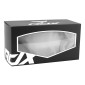 MASQUE/LUNETTES CROSS ADX MX ROUGE/BLANC ECRAN TRANSPARENT ANTI-RAYURES (HOMOLOGUE EN1938) (+ LIVRE AVEC ECRAN MIROIR) 3700948287774